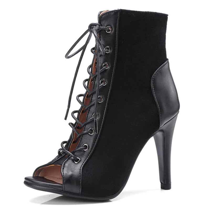 Summer High Heels Ankle Boots For Women
