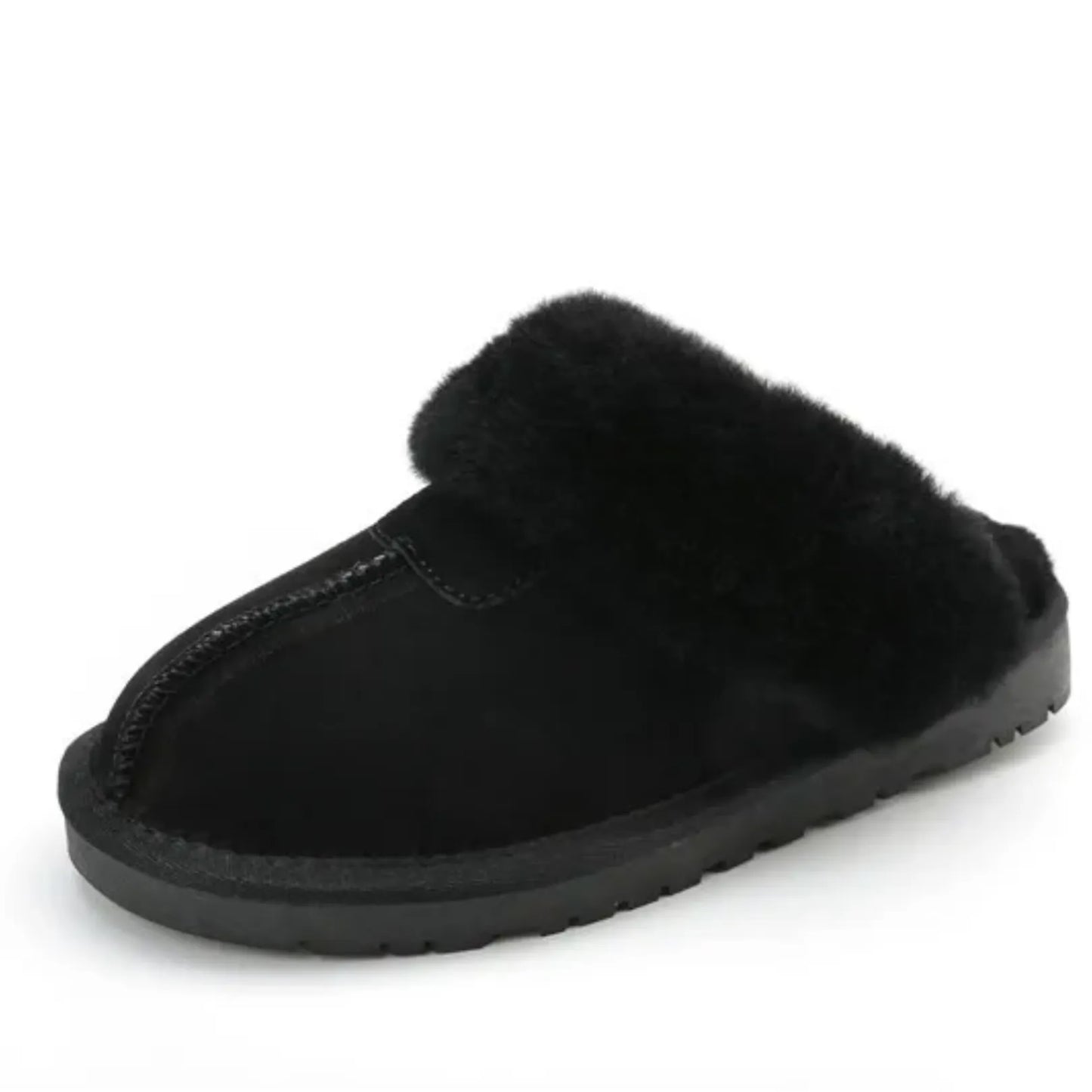 Sheepskin Fur Caterpillar Home Slippers