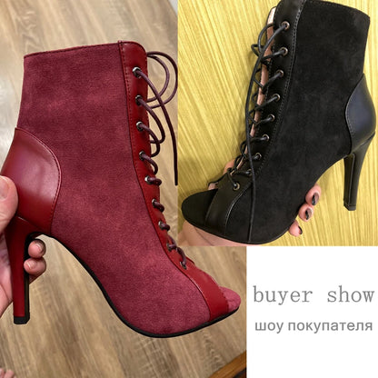 Summer High Heels Ankle Boots For Women