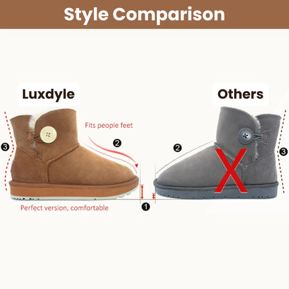 Premium Sheepskin Winter Boots