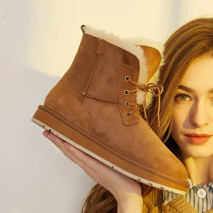 Premium Sheepskin Winter Boots