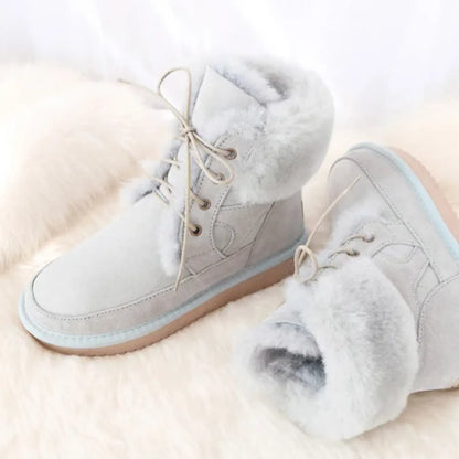 Genuine Australian Sheepskin Leather Snow Boots