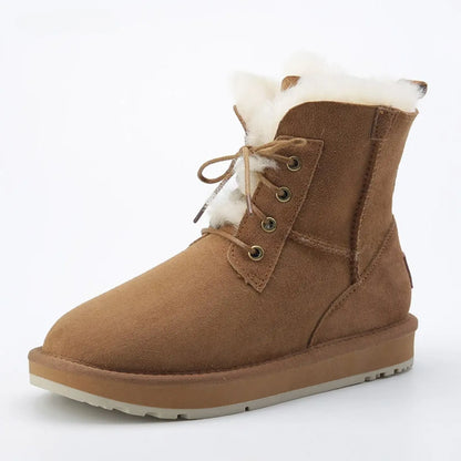 Premium Sheepskin Winter Boots