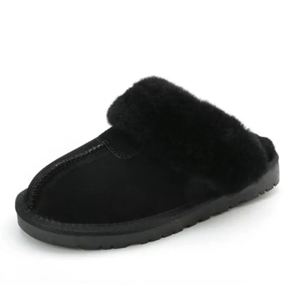 Sheepskin Fur Caterpillar Home Slippers